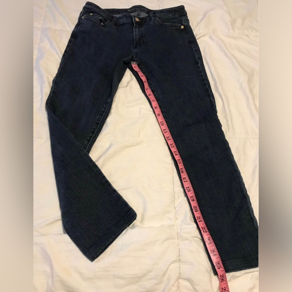Michael Kors size 6 dark denim skinny straight leg